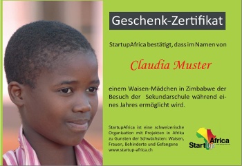 Geschenkgutschein Sekundarschule